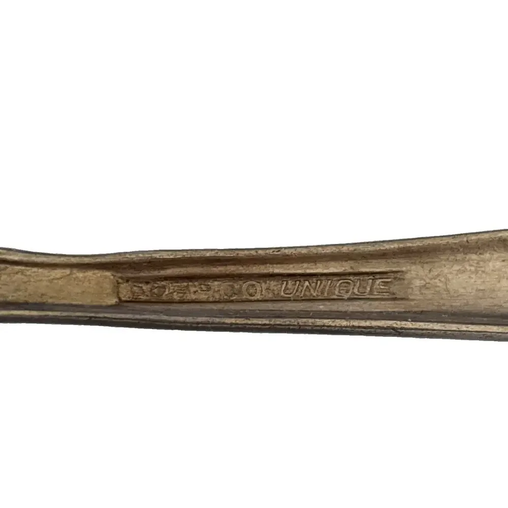 Dohrco Unique Fork Spoon Silver Plate US Hotel Flatware vintage